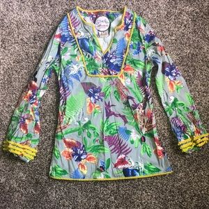 Traditional madridian long sleeve top